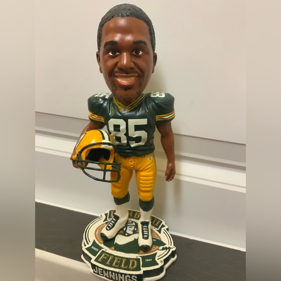 GREG JENNINGS Green Bay Packers Bobble Head Lambeau Feild Exclusive 2008 - Picture 3 of 9